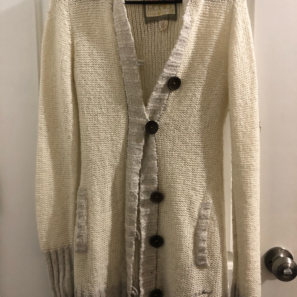 Billabong long hooded sweater